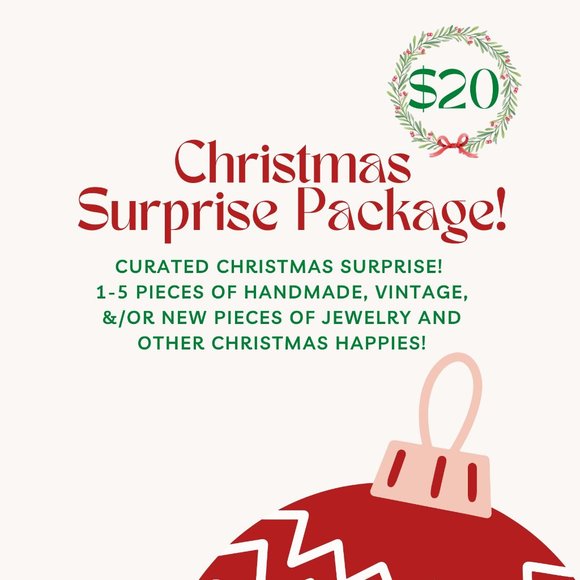 1-5 Items Curated Christmas Jewelry and Accessories Surprise Package - Picture 1 of 1